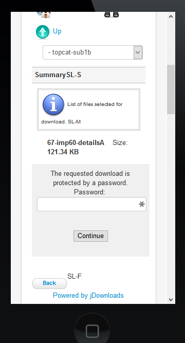 92-summary layout asking password